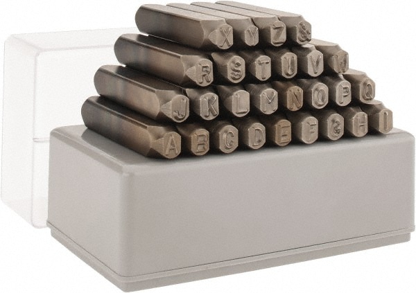 Hhip Width Number/Letter Stamp Set 0-9 and 8016-0003