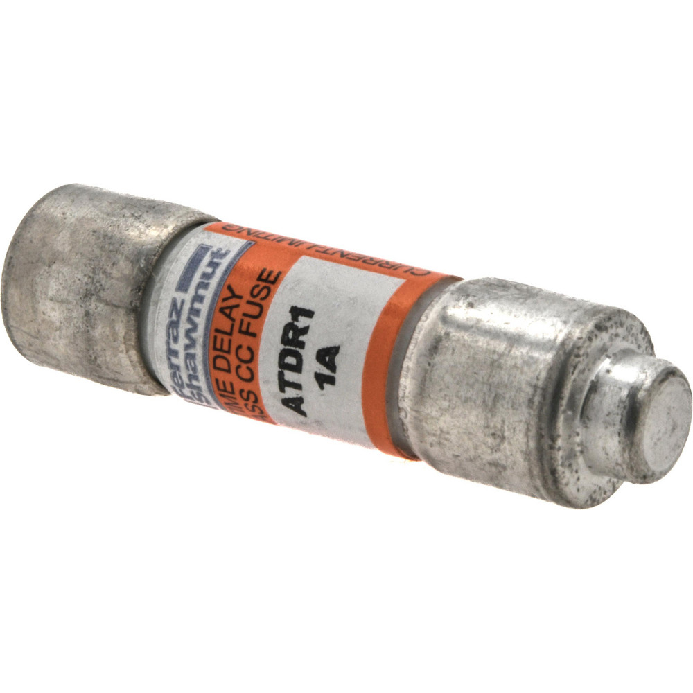 General Purpose Fuse: Time Delay, CC, 1.0000 A - 1-1/2" OAL, Fiberglass & GMG