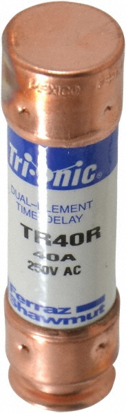 General Purpose Fuse: Time Delay, RK5, 40.0000 A - 3" OAL, Fiberglass & Polyester