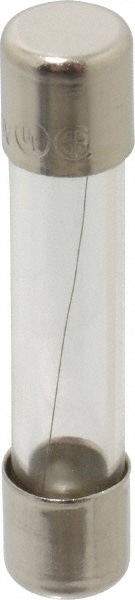 Cylindrical Fast-Acting Fuse: 0.75 A, 1-1/4" OAL, 1/4" Dia