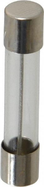 Cylindrical Fast-Acting Fuse: 25 A, 1-1/4" OAL, 1/4" Dia
