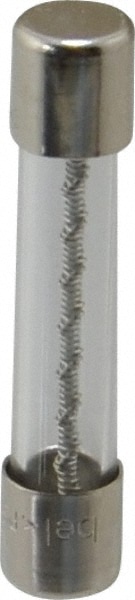 Cylindrical Time Delay Fuse: 12 A, 1-1/4" OAL, 1/4" Dia