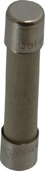 Cylindrical Fast-Acting Fuse: 6 A, 1-1/4" OAL, 1/4" Dia