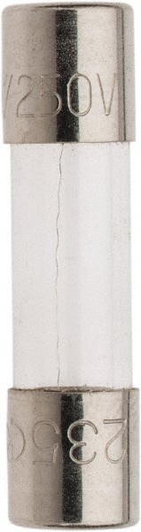 Cylindrical Fast-Acting Fuse: 0.7 A, 20 mm OAL, 5 mm Dia