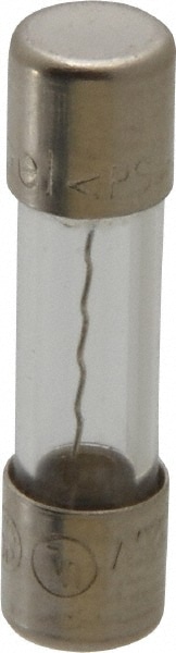 Cylindrical Fast-Acting Fuse: 7 A, 20 mm OAL, 5 mm Dia