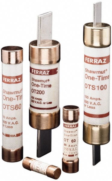 General Purpose Fuse: Fast-Acting, K5, 70.0000 A - 5-7/8" OAL, 1-1/16" Dia, Paper & Polyester