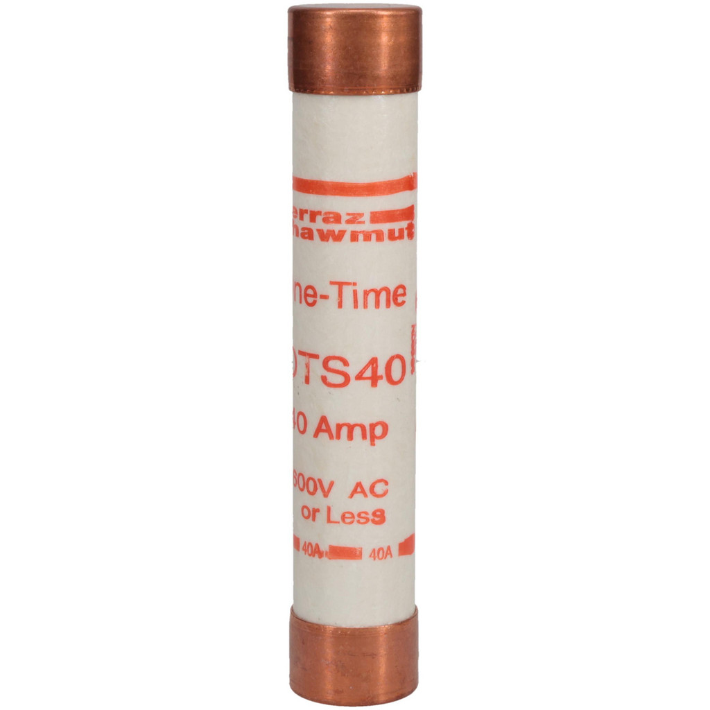 Ferraz Shawmut General Purpose Fuse: Fast-Acting, K5, 40 A - 5-1/2" OAL, Paper & Polyester | Part #OTS40