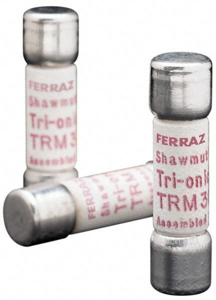 Cylindrical Time Delay Fuse: 0.3 A, 10.3 mm Dia
