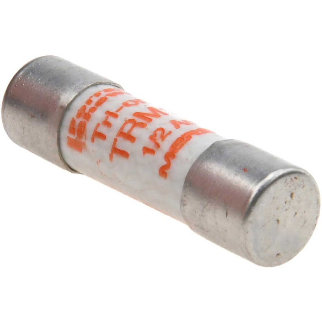 Ferraz Shawmut Mini Fuse: Time Delay, 250 V, 0.5000 A - 1-1/2" OAL, GMG | Part #TRM1/2