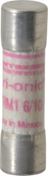 Cylindrical Time Delay Fuse: 1.6 A, 10.3 mm Dia