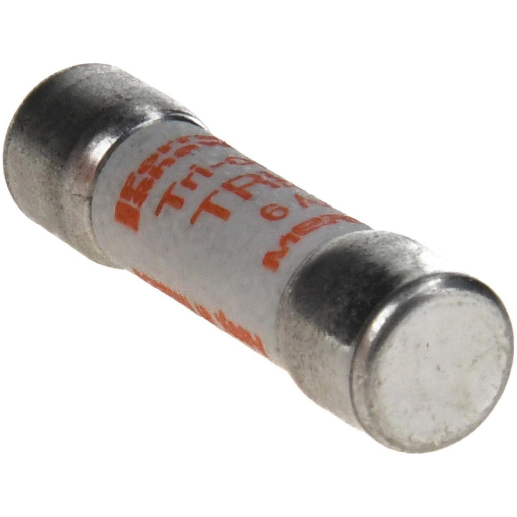 Ferraz Shawmut General Purpose Fuse: Time Delay, 250 V, 6 A - 1-1/2" OAL, GMG | 5-Pack | Part #TRM6