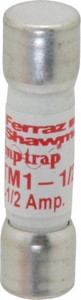 Cylindrical Fast-Acting Fuse: 1.5 A, 10.5 mm Dia