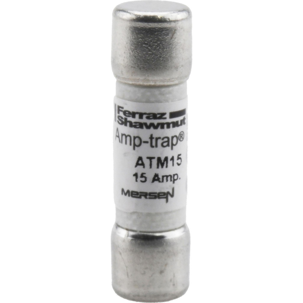 Ferraz Shawmut General Purpose Fuse: Fast-Acting, 15 A - 1-1/2" OAL, GMG | 10-Pack | Part #ATM15
