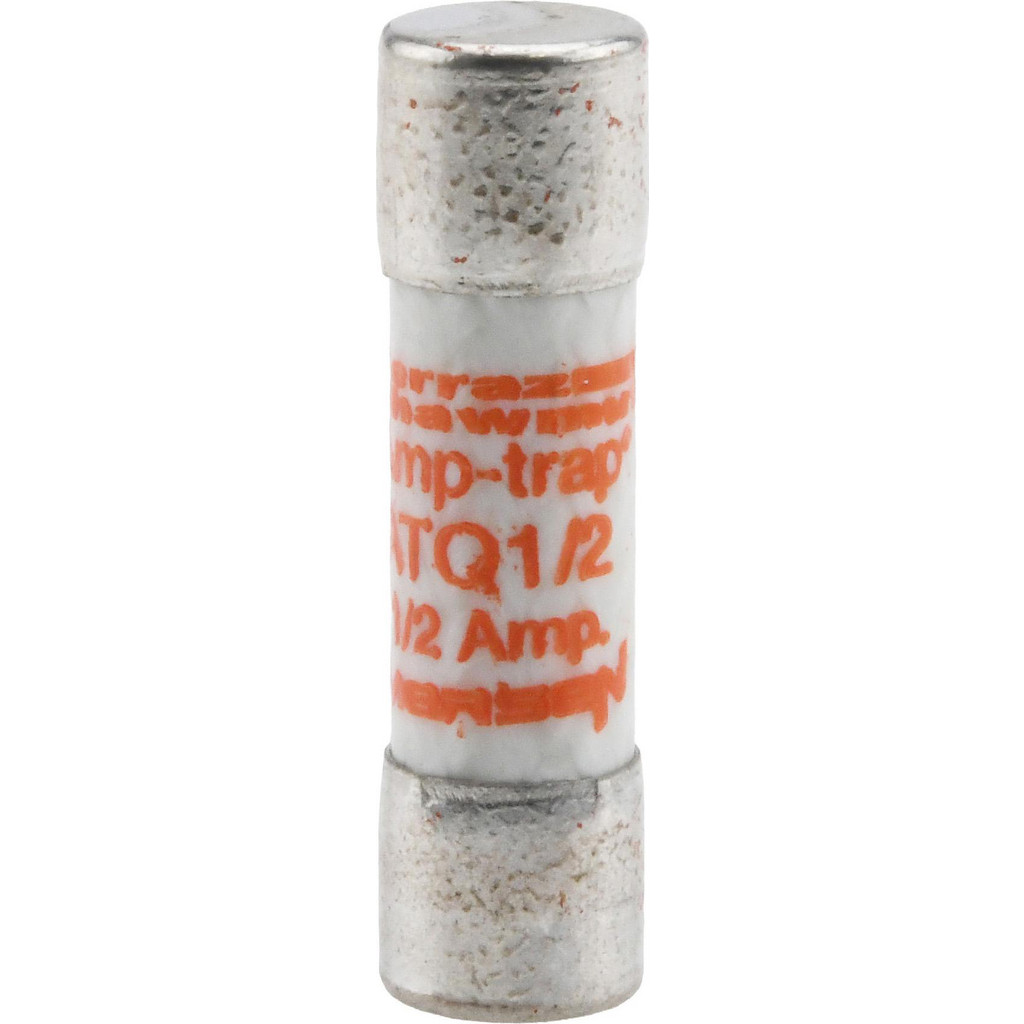 Ferraz Shawmut General Purpose Fuse: Time Delay, 500 V, 0.5000 A - 1-1/2" OAL, GMG | 5-Pack | Part #ATQ1/2