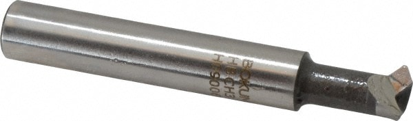Back Chamfer Boring Bar: 9/16" Min Bore, 3/4" Max Depth, High Speed Steel