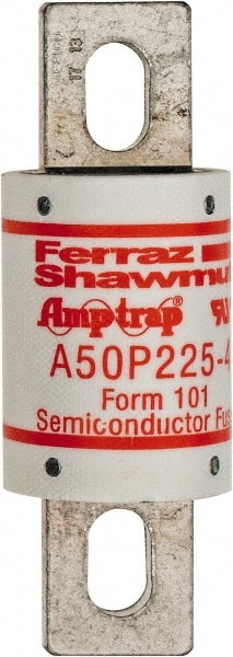 Ferraz Shawmut A50P225-4 Blade Fast-Acting Fuse: 225 A, 4-11/32" OAL, 1-1/2" Dia 