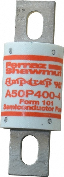 Ferraz Shawmut A50P400-4 Blade Fast-Acting Fuse: 400 A, 4-11/32" OAL, 1-1/2" Dia Image