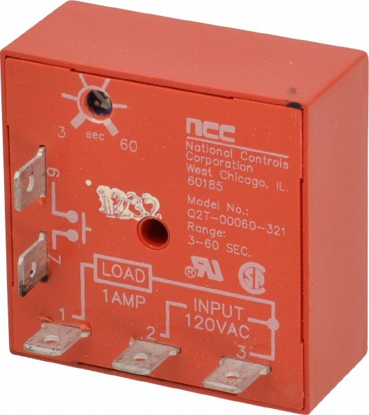 NCC 5 Pin, Time Delay Relay 54022520 MSC Industrial Supply