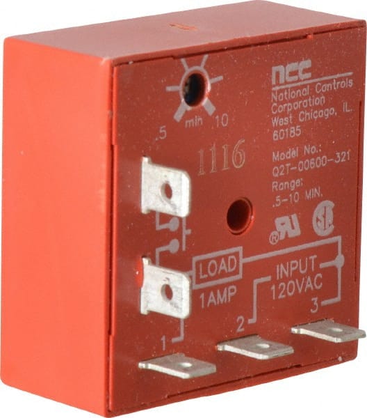 NCC Q2T-00600-321 5 Pin, Time Delay Relay 