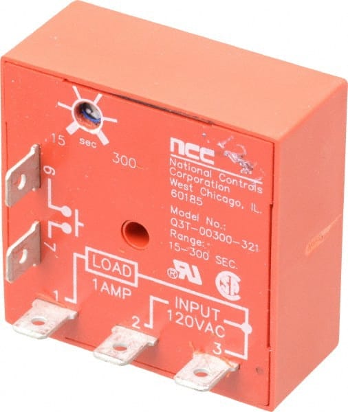 NCC Q3T-00300-321 5 Pin, Time Delay Relay 
