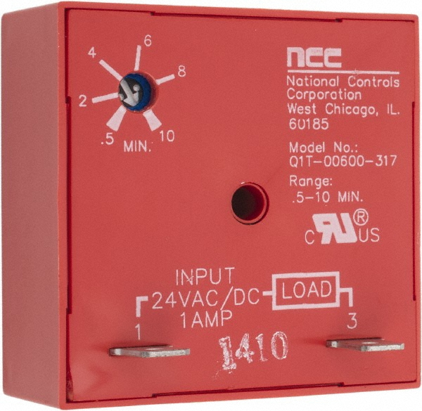 NCC 2 Pin, Time Delay Relay 54022744 MSC Industrial Supply