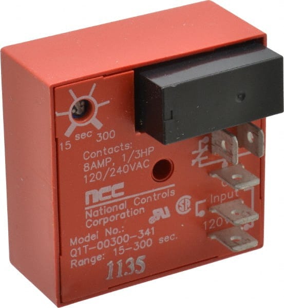 NCC Q1T-00300-341 5 Pin, SPDT Time Delay Relay 