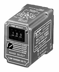 Time Delay Relays; Timer Function: Delay On Break ; Maximum Delay (Hours): 16 ; Number of Timing Ranges: Multiple ; Timer Adjustment Method: Pushbutton Switch