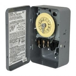 Intermatic T101 24 hr Indoor Analog Electromechanical Timer Switch 