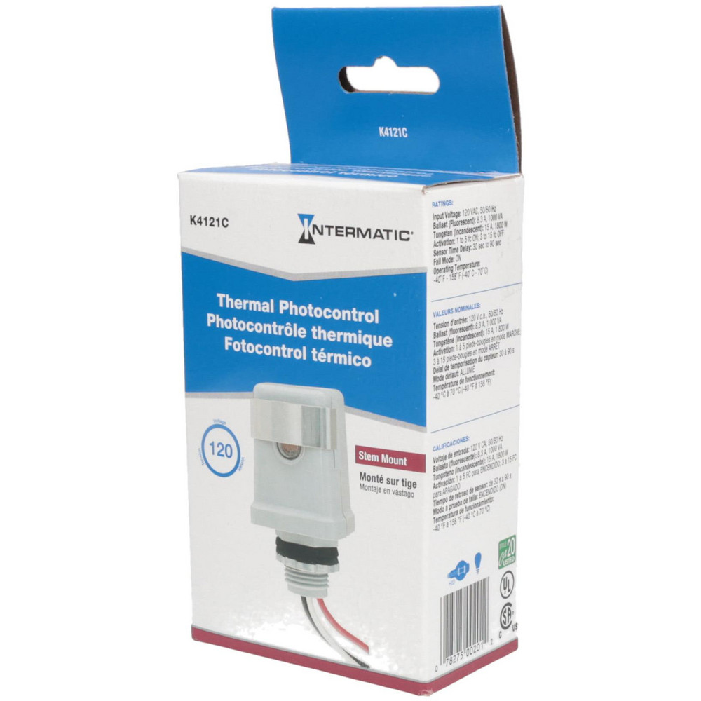 Intermatic - Sensor Photo Control: Stem Mount | MSC Direct