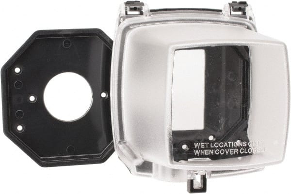 Intermatic WP1050 Weather Proof Receptacle Electrical Box Cover: Polycarbonate 