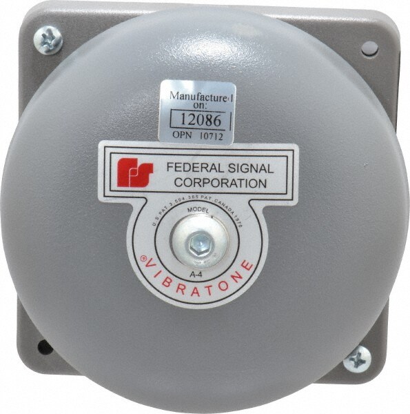 4" Diam, 120 Volt Bell