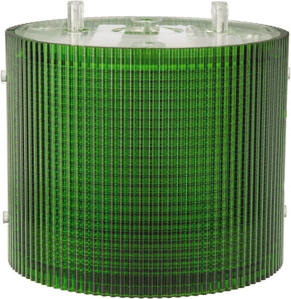 Federal Signal Corp LSL-024G Incandescent Lamp, Green, Flashing and Steady, Stackable Tower Light Module Image