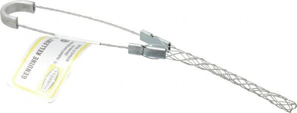 Hubbell Wiring Device-Kellems 73041276 0.24 to 0.32 Inch Cable Diameter, Galvanized Steel, Single Loop Support Grip 