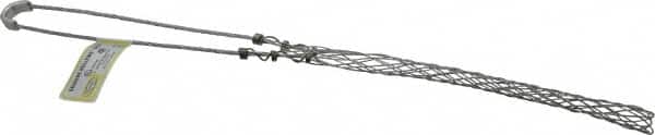 Hubbell Wiring Device-Kellems 73041281 0.85 to 1 Inch Cable Diameter, Galvanized Steel, Single Loop Support Grip 
