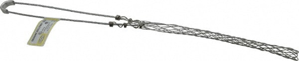 Hubbell Wiring Device-Kellems 73041281 0.85 to 1 Inch Cable Diameter, Galvanized Steel, Single Loop Support Grip 