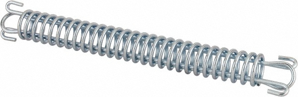 Galvanized Steel, Safety Spring Cable Support Grip - 8-1/4 Inch Long, 500 Lb. Breaking Strength