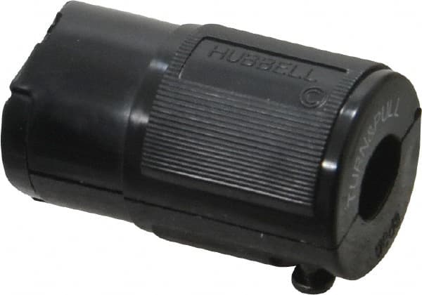Hubbell Wiring Device-Kellems HBL7464V Locking Inlet: Connector, Industrial, ML-1R, 125V, Black 
