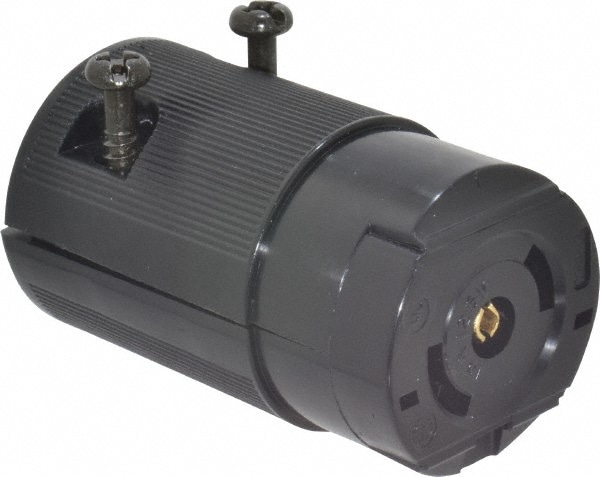 Hubbell Wiring Device-Kellems HBL7593V Locking Inlet: Connector, Industrial, ML-2R, 125V, Black 