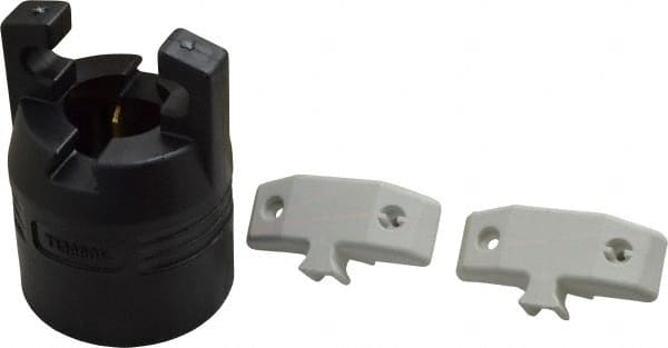 Hubbell Wiring Device-Kellems HBL7513C Straight Blade Plug: 10-50P, Black & White 