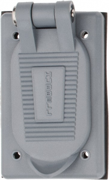 Hubbell Wiring Device-Kellems HBL5221 Weather Proof Electrical Box Cover: Polycarbonate Image