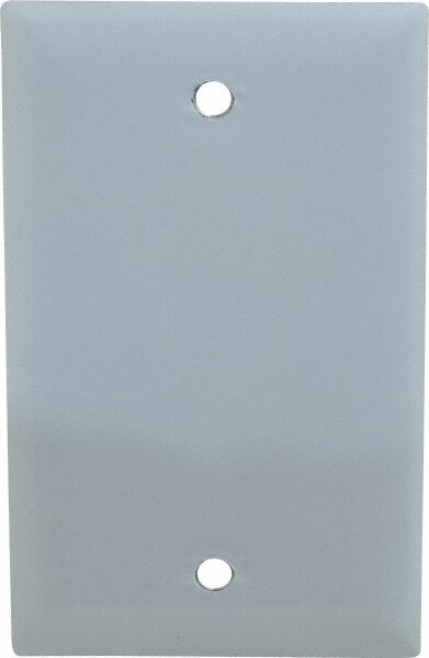 1 Gang, 4-1/2 Inch Long x 2.78 Inch Wide, Standard Blank Wall Plate