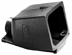 Hubbell Wiring Device-Kellems BB1002W 100 Amp, 2 Inch Hub Size, Cast Aluminum Pin and Sleeve Angle Back Box Image