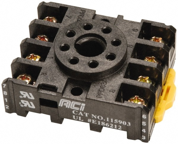 Relay Sockets; Socket Shape: Octal