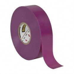 Purple Electrical Tape 3/4 X 66 Ft Roll 7 Mil 