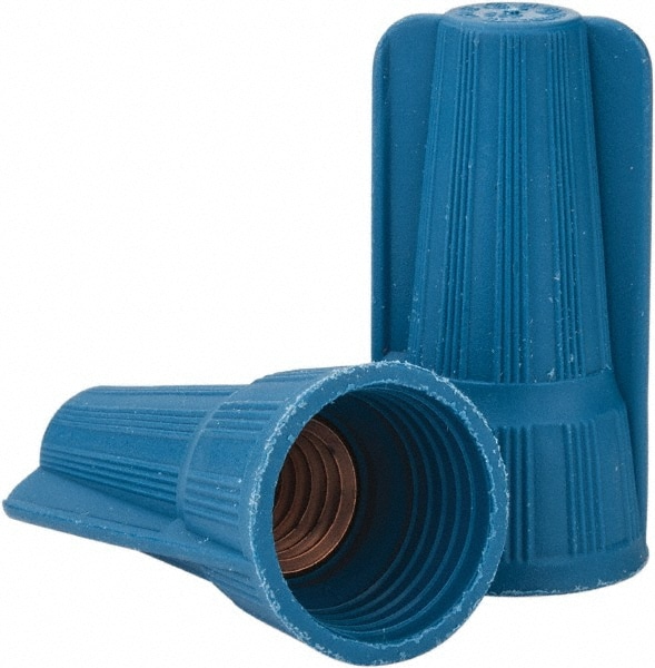 Wing Twist-On Wire Connector: Blue, Corrosion-Resistant, 3 AWG