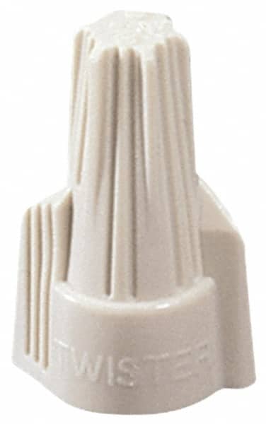 Ideal 30-341 Wing Twist-On Wire Connector: Tan, Flame-Retardant, 3 AWG 