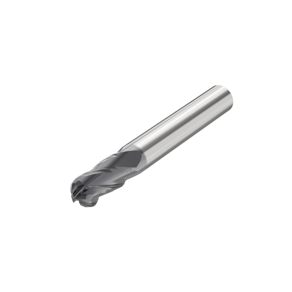 Ball End Mills; Mill Diameter (Inch): 7/8 ; Mill Diameter (Decimal Inch): 0.8750 ; Number Of Flutes: 4 ; End Mill Material: Solid Carbide ; Length of Cut (Decimal Inch): 1.5000 ; Length of Cut (Inch): 1-1/2