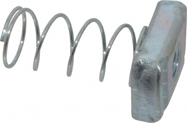 Strut Channel Regular Spring Nut: Use with Thomas & Betts - Channel Type A Only, 3/8" Bolt