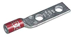 Rectangle Ring Terminal: Non-Insulated, 1/0 AWG, Crimp Connection