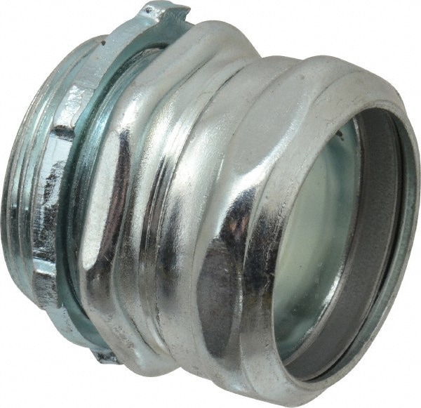 Thomas & Betts 5521-TB Conduit Connector: For EMT, Steel, 1-1/2" Trade Size Image